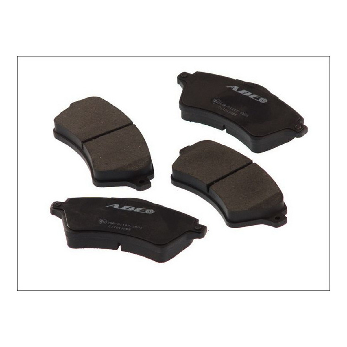 Комплект гальмівних колодок передн , LAND ROVER FREELANDER I, RANGE ROVER III 1.8-3.0D 02.98-08.12