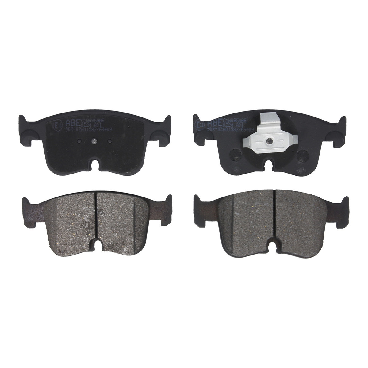 Комплект гальмівних колодок передн , AUDI A3, A3 ALLSTREET, SKODA OCTAVIA IV, VW CADDY CALIFORNIA V CAMPER, CADDY V, GOLF ALLTRACK VIII, GOLF VIII, PASSAT B9, TAYRON, TIGUAN 1.0-2.0D 07.19-