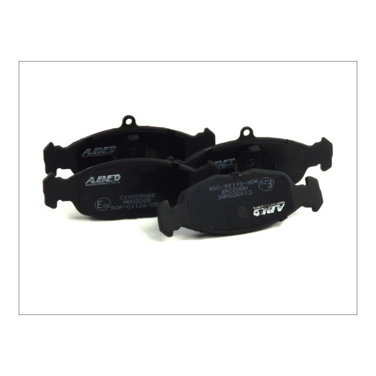 Комплект гальмівних колодок передн , CHEVROLET CORSA, LANOS, TIGRA, DAEWOO CIELO, LANOS, LEMANS, NEXIA, FSO LANOS, JAGUAR XJ, XK 8, OPEL ASTRA F, ASTRA F CLASSIC, COMBO, CORSA A 1.0-6.0 09.82-