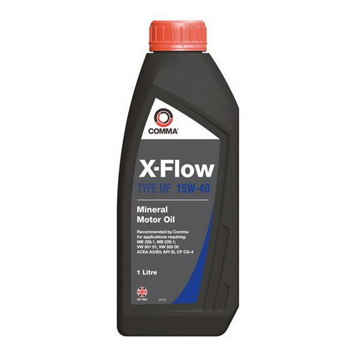 Моторна олива X-FLOW (1L) 15W40 ,API CF, CG-4, SL, ACEA A3, B3, MB 228.1, MB 229.1, VW 501.01, VW 505.00