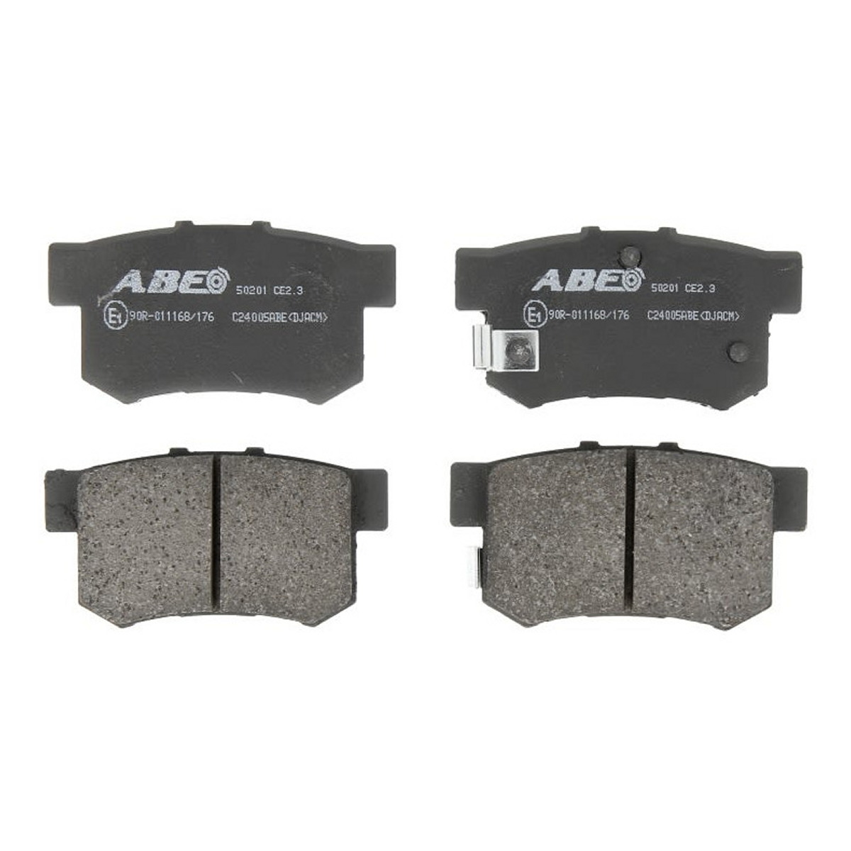 Комплект гальмівних колодок задн , ACURA LEGEND, LEGEND II, TL, TSX, FIAT SEDICI, HONDA ACCORD IV, ACCORD IX, ACCORD V, ACCORD VI, ACCORD VII, ACCORD VIII, CITY IV, CIVIC III 1.1-3.7 01.86-