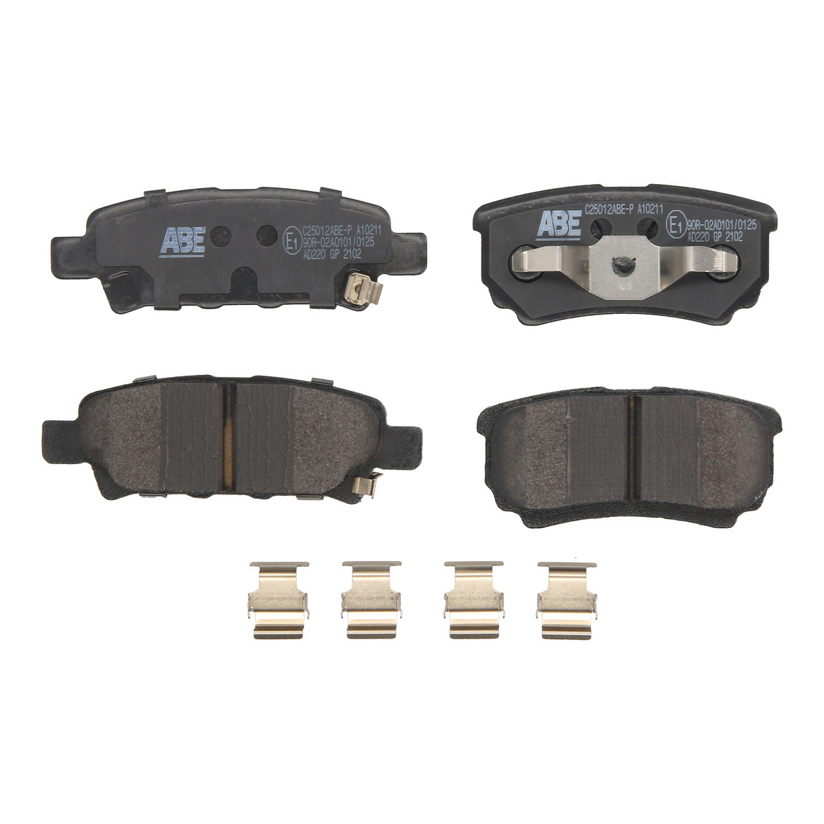 Комплект гальмівних колодок задн , CHRYSLER 200, SEBRING, CITROEN C-CROSSER, C-CROSSER ENTERPRISE, C4 AIRCROSS, DODGE AVENGER, CALIBER, JEEP COMPASS, PATRIOT, MITSUBISHI ECLIPSE 1.3-3.6ALK 05.91-