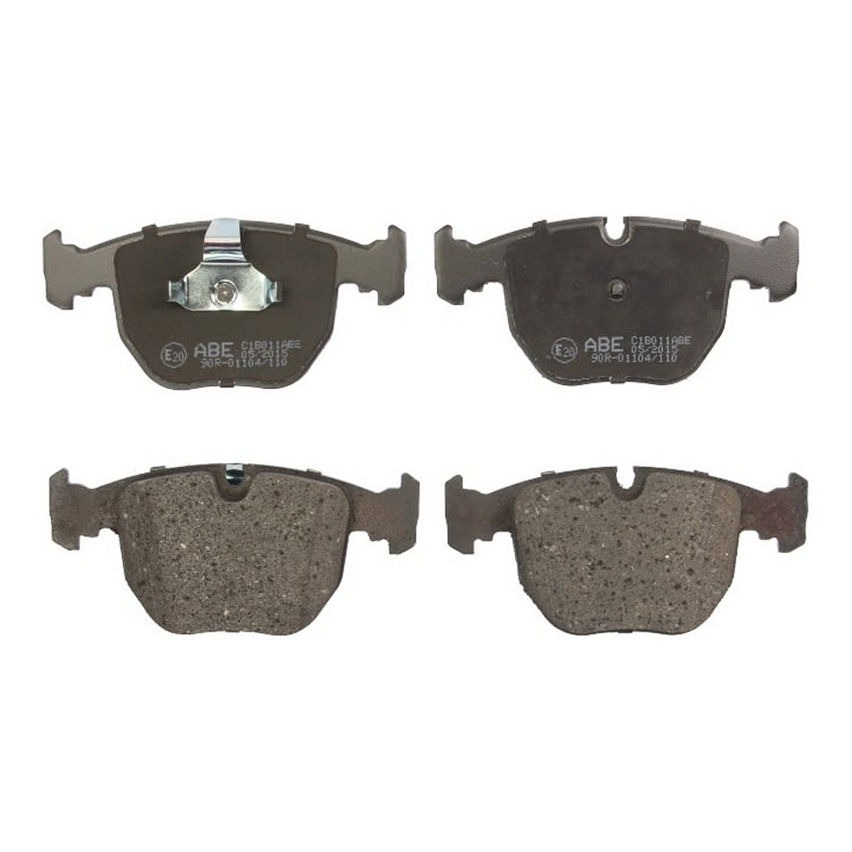 Комплект гальмівних колодок передн , BMW 5 (E39), 7 (E38), 7 (E65, E66, E67), X3 (E83), X5 (E53), FERRARI 5__ MARANELLO 2.0D-5.7 03.94-08.11