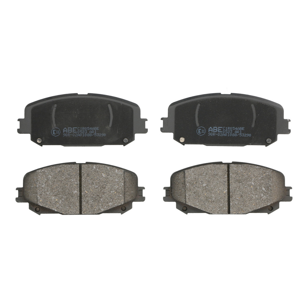 Комплект гальмівних колодок передн , MITSUBISHI ASX, RENAULT ARKANA I, CAPTUR II, ESPACE V, GRAND SCENIC IV, MEGANE IV, SCENIC IV, TALISMAN 1.0-2.0D 02.15- фото 2