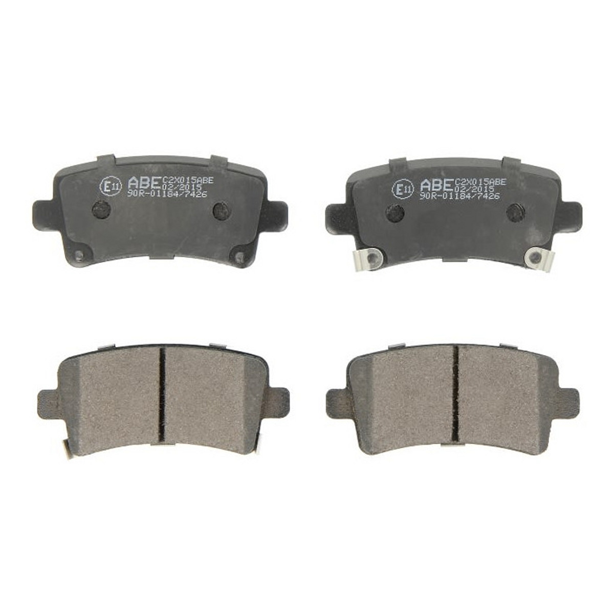 Комплект гальмівних колодок задн , BUICK LA CROSSE, CADILLAC XTS, CHEVROLET MALIBU, OPEL INSIGNIA A, INSIGNIA A COUNTRY, SAAB 9-5 1.4-3.6 07.08-