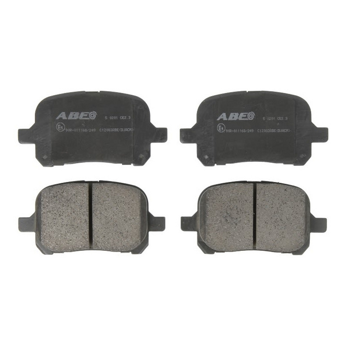 Комплект гальмівних колодок передн , LEXUS ES, RX, MITSUBISHI PAJERO IV, TOYOTA 4 RUNNER V, ALPHARD I, CALDINA, CAMRY, CHASER, CORONA, CRESTA V, FORTUNER, GAIA, HARRIER, HILUX VII 1.8-4.0 09.91-