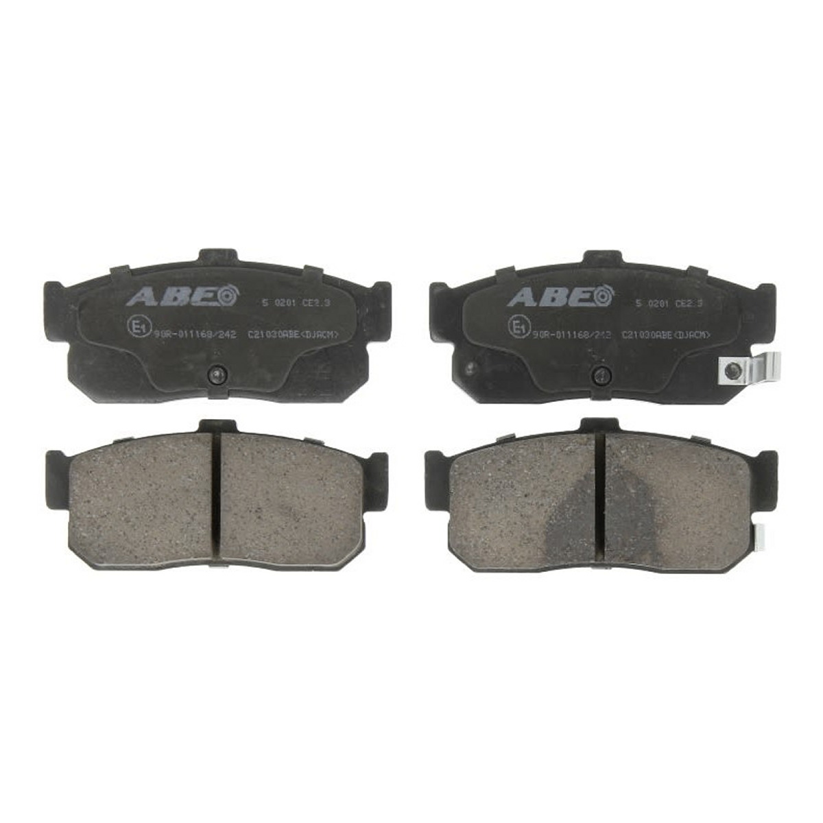 Комплект гальмівних колодок задн , INFINITI G20, I30, NISSAN 100NX, 240SX, ALMERA I, ALTIMA, AVENIR, CEDRIC, CEFIRO III, MAXIMA / MAXIMA QX IV, MAXIMA / MAXIMA QX V, MURANO II 1.4-3.5 10.83-