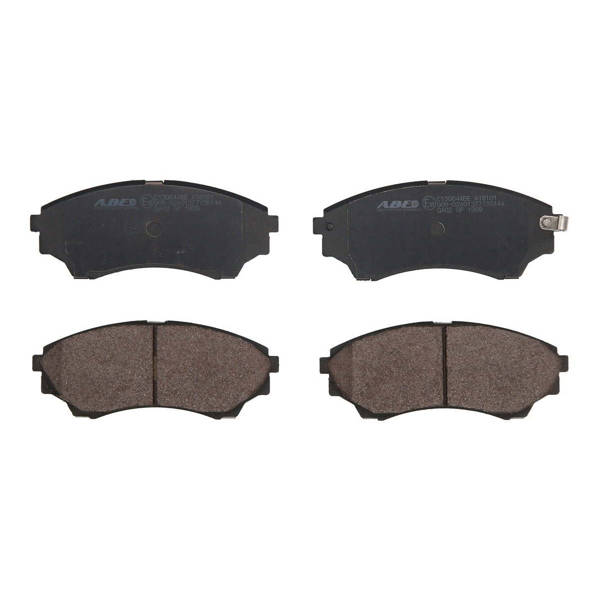 Комплект гальмівних колодок передн , FORD RANGER, MAZDA B-SERIE, BT-50 1.8-4.0 02.99-