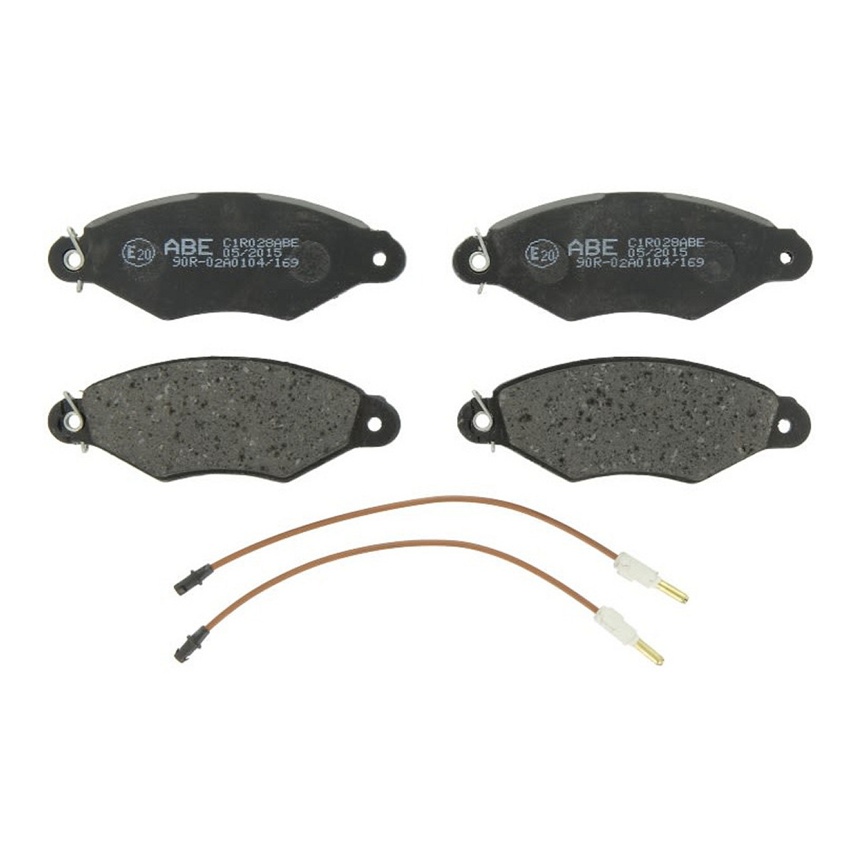 Комплект гальмівних колодок передн , NISSAN KUBISTAR, MURANO II, NAVARA NP300, QASHQAI I, RENAULT KANGOO, KANGOO EXPRESS 1.0-3.5 08.97-