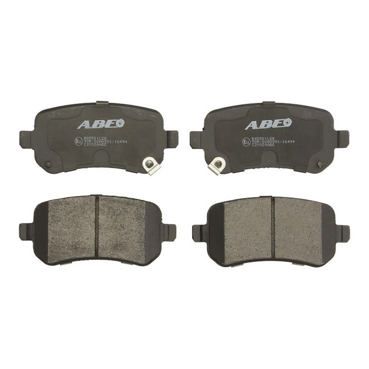 Комплект гальмівних колодок задн , CHRYSLER GRAND VOYAGER V, TOWN & COUNTRY, VOYAGER V, DODGE GRAND, JOURNEY, FIAT FREEMONT, JEEP CHEROKEE, VW PASSAT B2, ROUTAN 1.8-4.0 05.86-