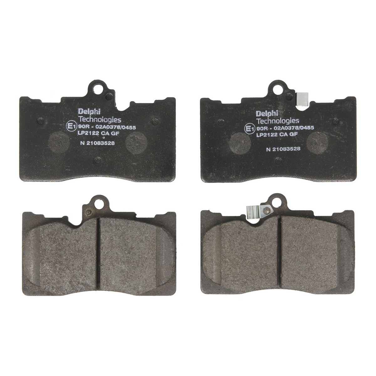 Комплект гальмівних колодок передн , LEXUS GS, IS II, IS III, RC, TOYOTA MARK X II 2.0-4.6 04.05-