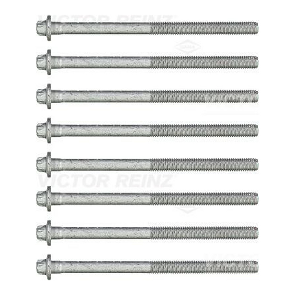 Комплект болтів з головкою системи TORX з чорного металу