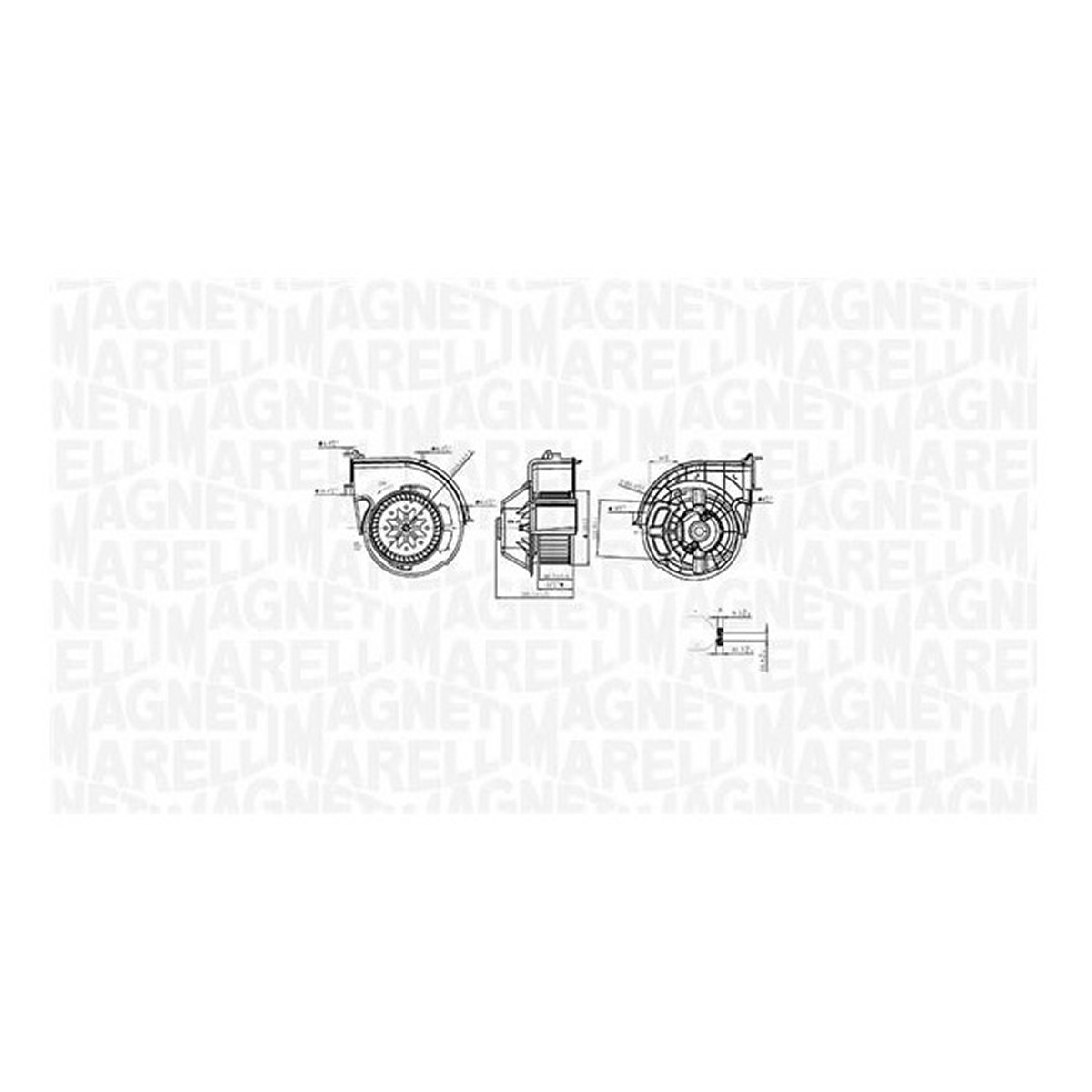 Вентилятор салону BMW X5 (E70), X6 (E71, E72) 3.0-4.8 10.06-07.14