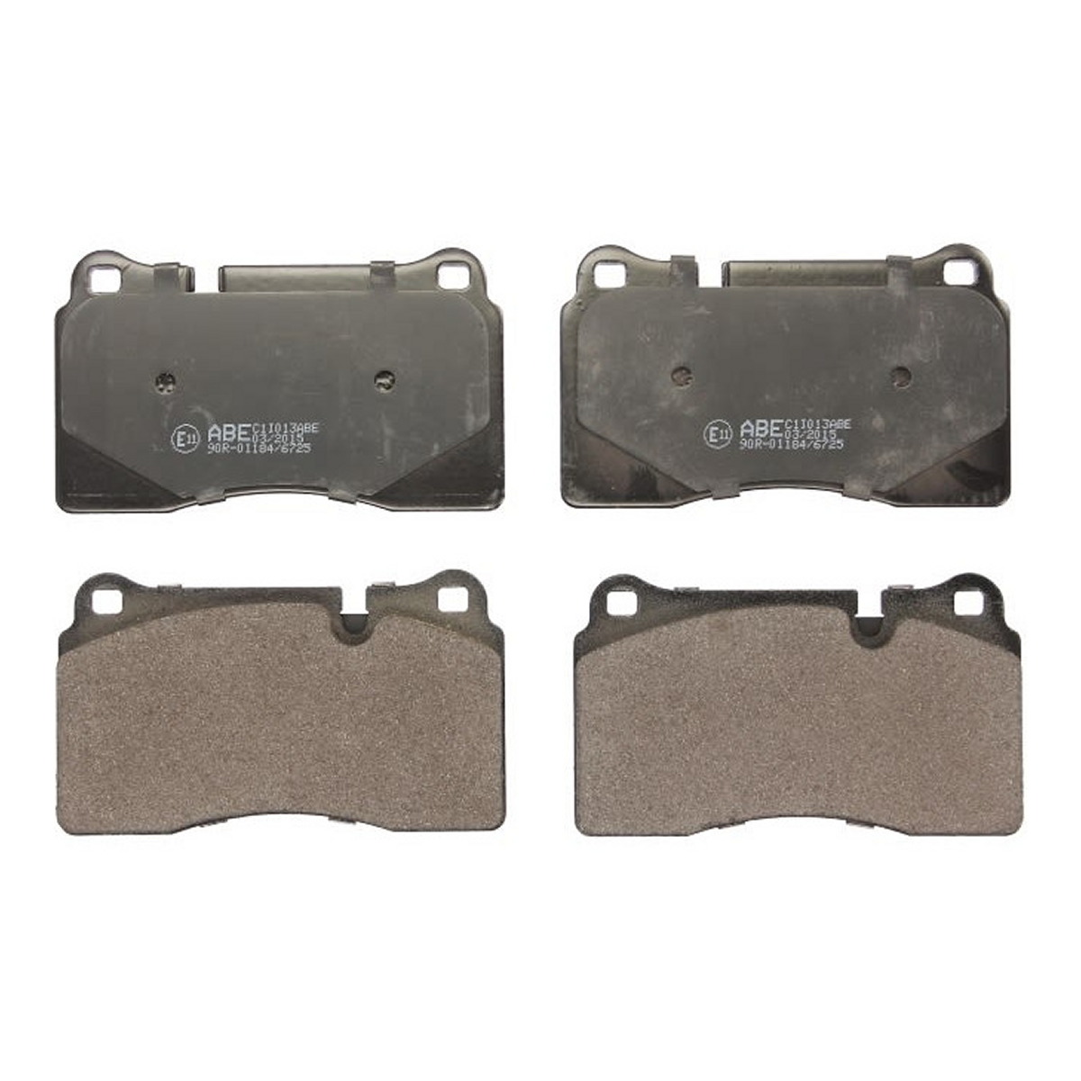 Комплект гальмівних колодок передн , CHEVROLET CORVETTE, LAND ROVER RANGE ROVER III, RANGE ROVER SPORT I 2.7D-6.2 02.05-12.19