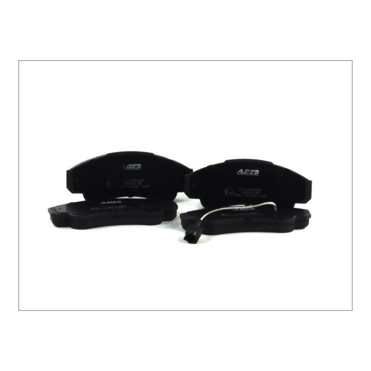 Комплект гальмівних колодок передн , CITROEN JUMPER I, JUMPER II, FIAT DUCATO, PEUGEOT BOXER 2.0-3.0D 02.94-