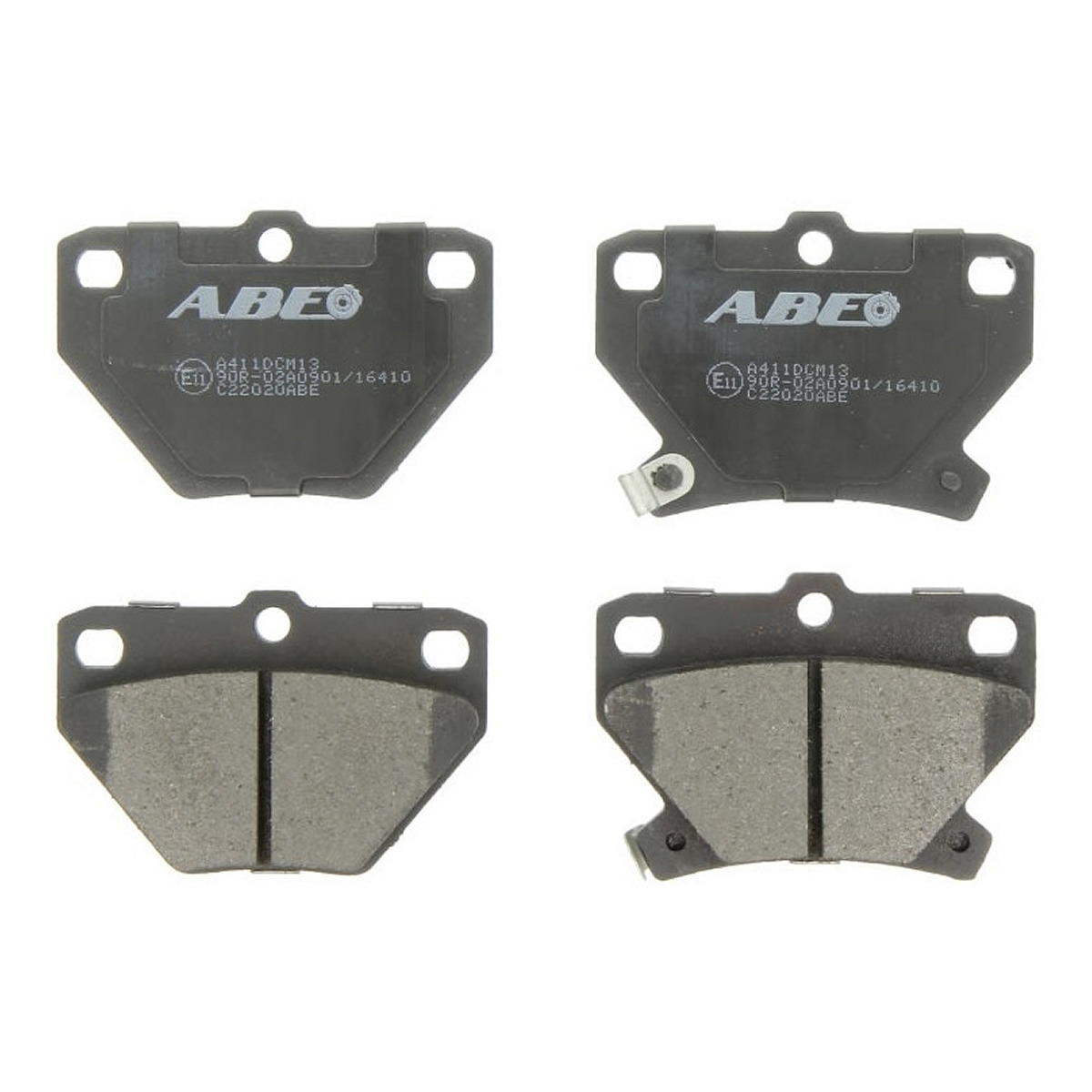 Комплект гальмівних колодок задн , PONTIAC VIBE, TOYOTA ALLION I, BB I, BREVIS, CALDINA, CAMRY, CELICA, COROLLA, COROLLA VERSO, CROWN, IST, MARK X II, MATRIX, OPA, PLATZ, PORTE I 1.0-3.0 10.82-