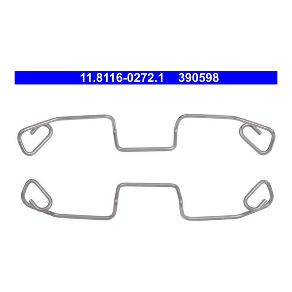 Планка суппорта (переднего) прижимная VW T4 90-03 (Ate)
