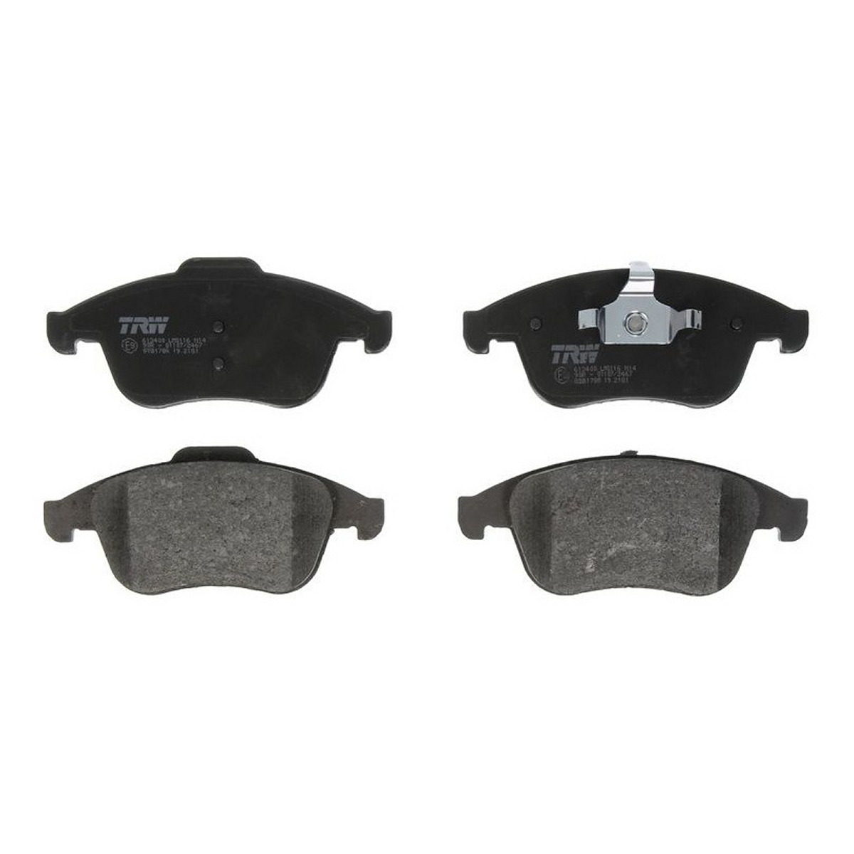 Комплект гальмівних колодок передн , PORSCHE 911, RENAULT CLIO IV, GRAND SCENIC III, LAGUNA, LAGUNA III, LATITUDE, MEGANE III, SCENIC III 1.2-3.6 10.01-