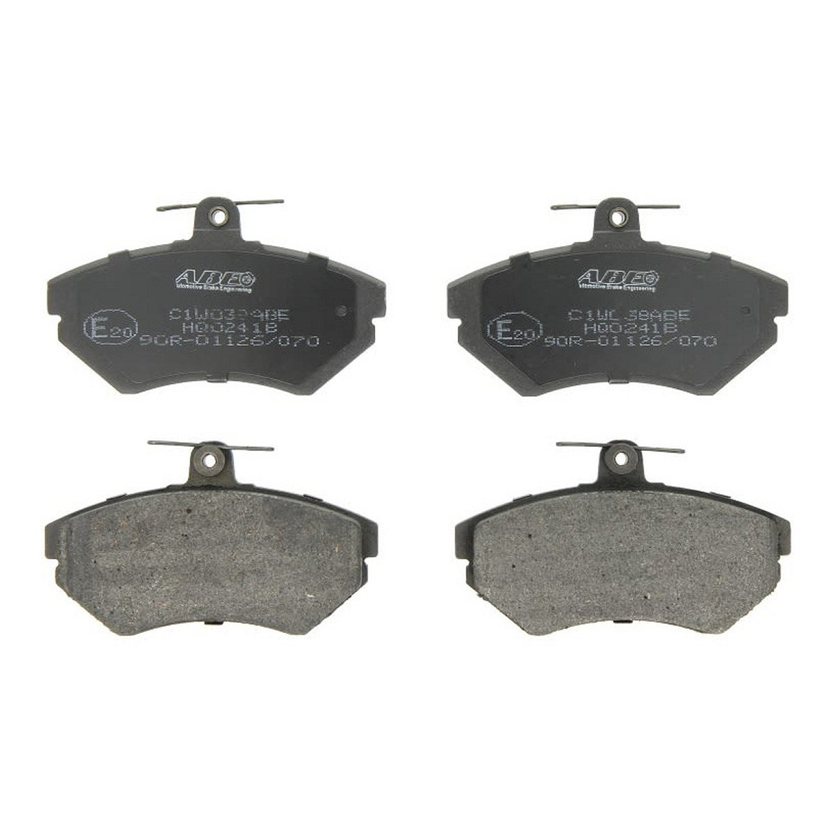 Комплект гальмівних колодок передн , AUDI A4 B5, SEAT AROSA, CORDOBA, CORDOBA VARIO, IBIZA II, IBIZA III, IBIZA IV, IBIZA IV SC, INCA, TOLEDO I, VW CADDY, CADDY II, CADDY III 1.0-2.1 01.81-