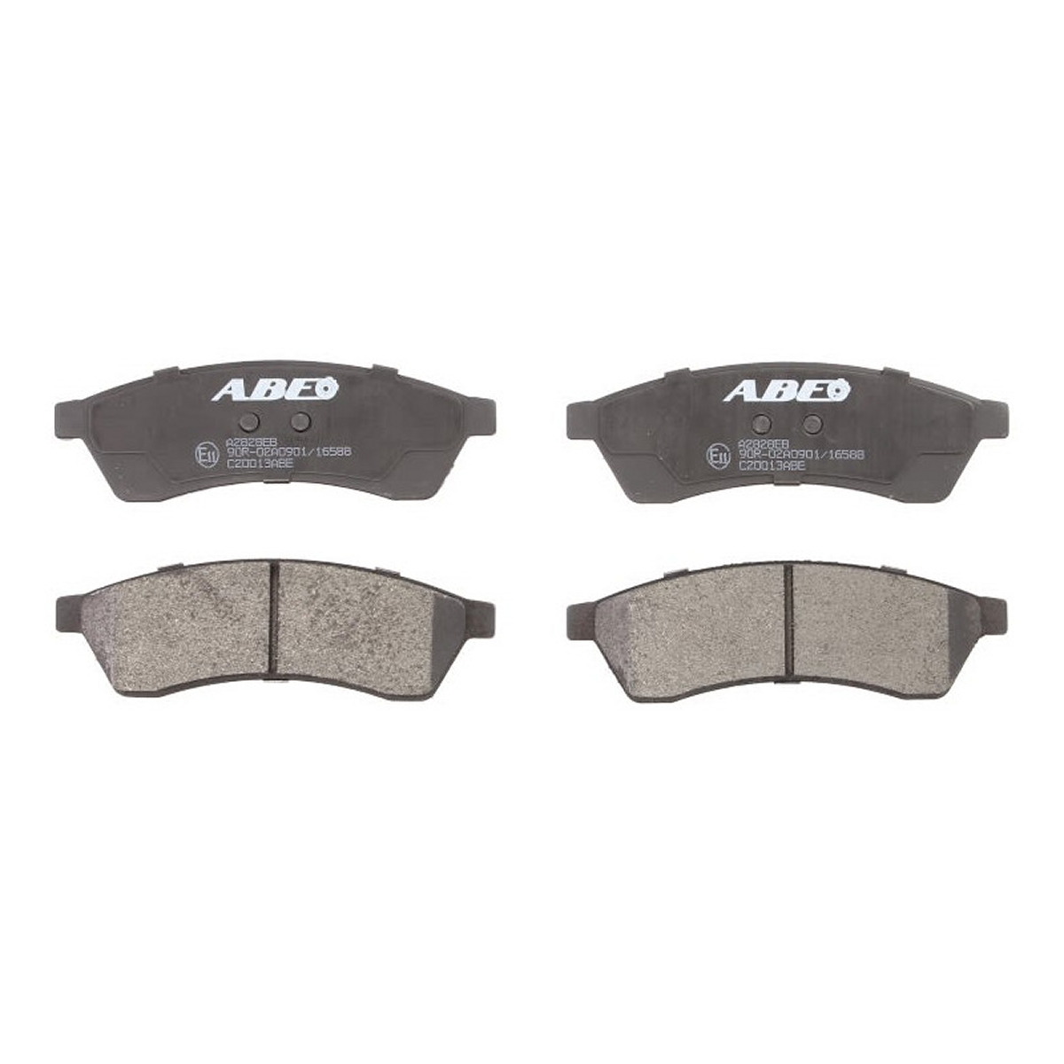 Комплект гальмівних колодок задн , CHEVROLET EPICA, DAEWOO MAGNUS, TOSCA 2.0/2.0D/2.5 08.03-