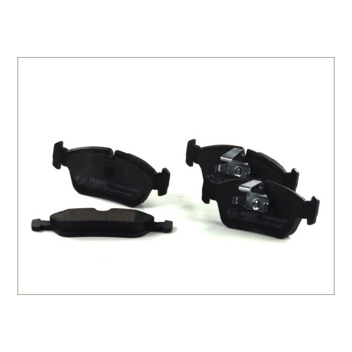 Комплект гальмівних колодок передн , BMW 3 (E36), 3 (E46), Z3 (E36), Z4 (E85) 1.6-3.0 09.90-02.09