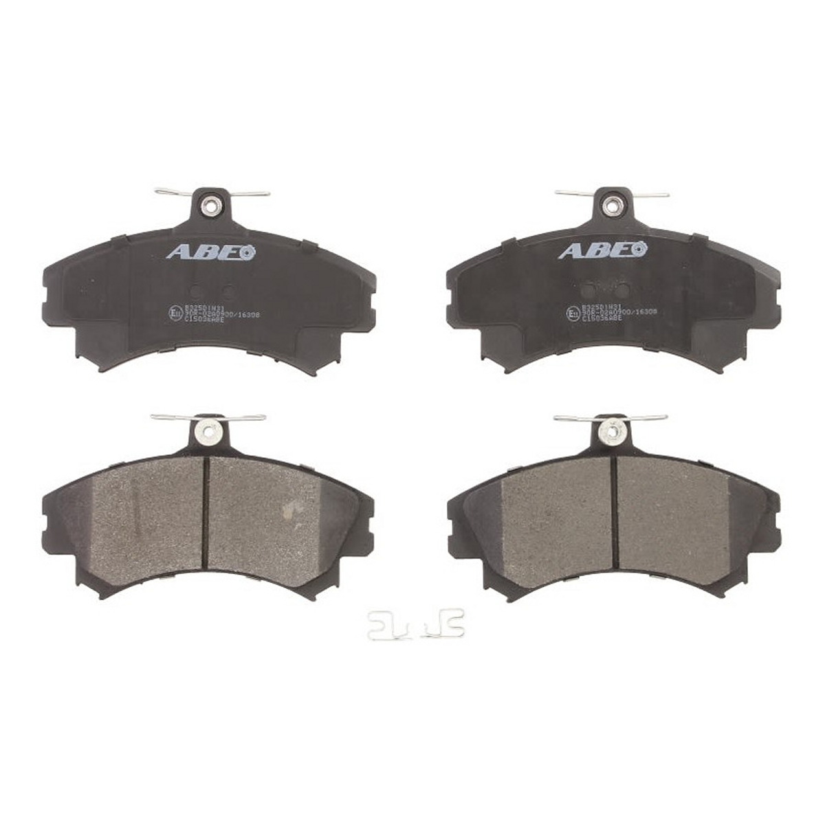 Комплект гальмівних колодок передн , VOLVO S40 I, V40, MITSUBISHI CARISMA, COLT CZC VI, COLT VI, SPACE STAR 1.1-2.0D 05.95-06.12
