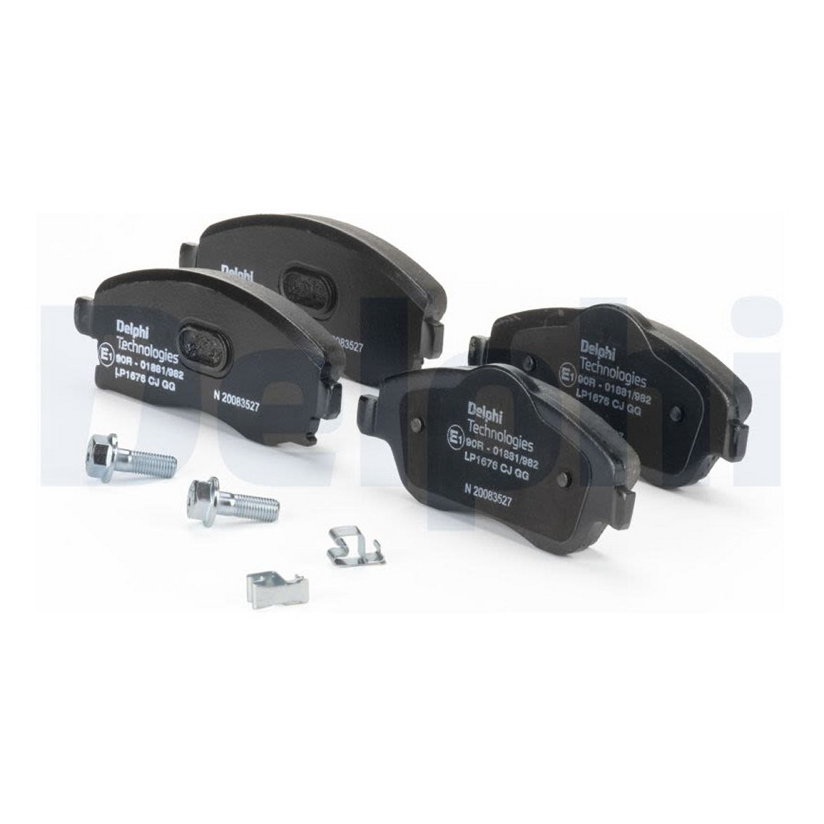 Комплект гальмівних колодок передн , OPEL COMBO, COMBO TOUR, CORSA B, CORSA C, MERIVA A, TIGRA 1.0-1.8 01.99-