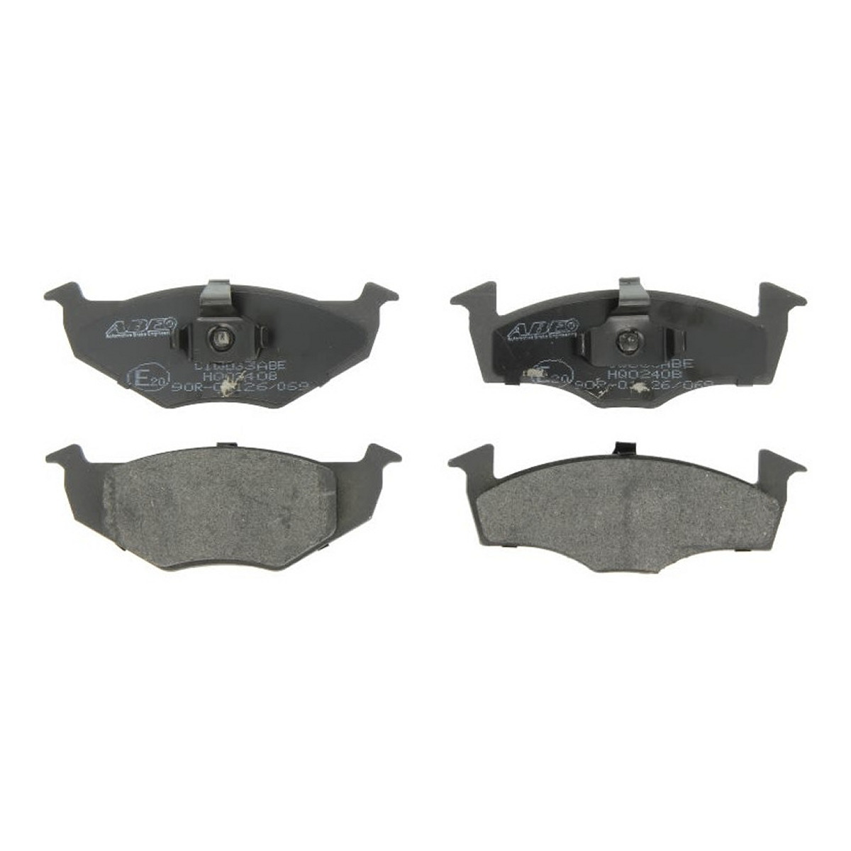 Комплект гальмівних колодок передн , SEAT CORDOBA, CORDOBA VARIO, IBIZA II, TOLEDO I, VW GOLF III, PASSAT B1, POLO, POLO III CLASSIC, SAVEIRO G1, VENTO 1.4-1.9D 02.76-12.02