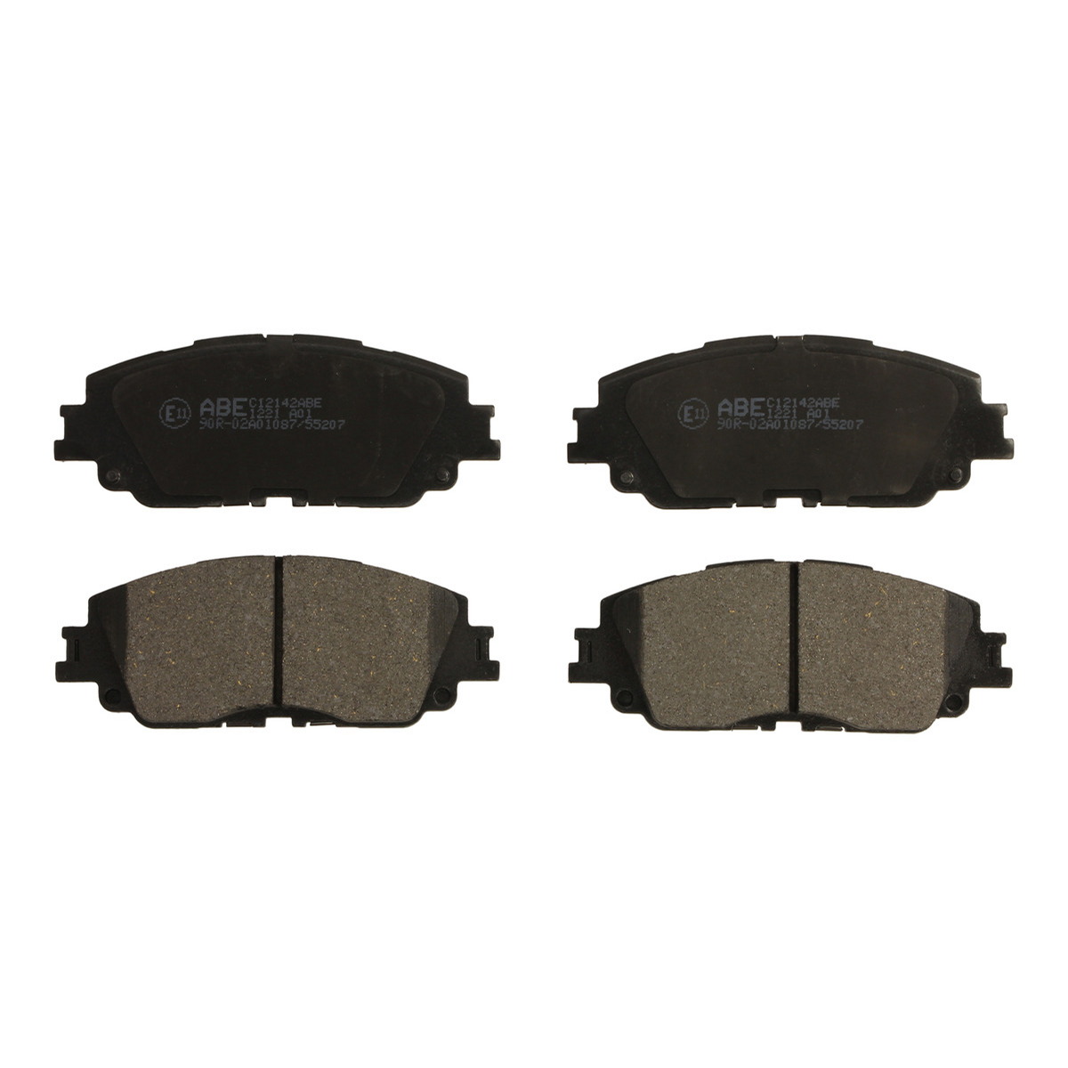 Комплект гальмівних колодок передн , LEXUS ES, UX, TOYOTA C-HR, CAMRY, COROLLA CROSS, PRIUS, RAV 4 V, VENZA 1.2-Electric 10.16-