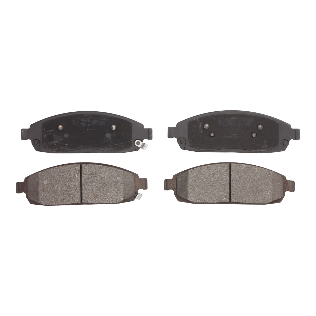 Комплект гальмівних колодок передн , JEEP COMMANDER, GRAND CHEROKEE II, GRAND CHEROKEE III 2.7D-6.1 04.99-10.11