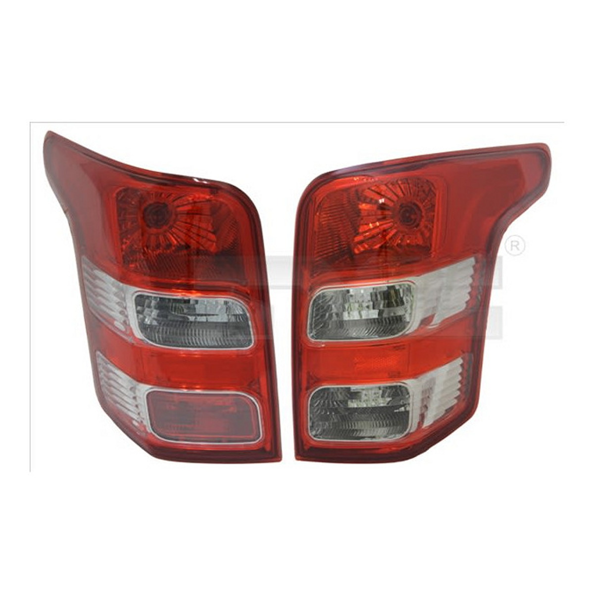 Ліхтар задній прав (P21/5W/P21W, колір повороту білий) FIAT FULLBACK, MITSUBISHI L 200 / TRITON 09.15- фото 4