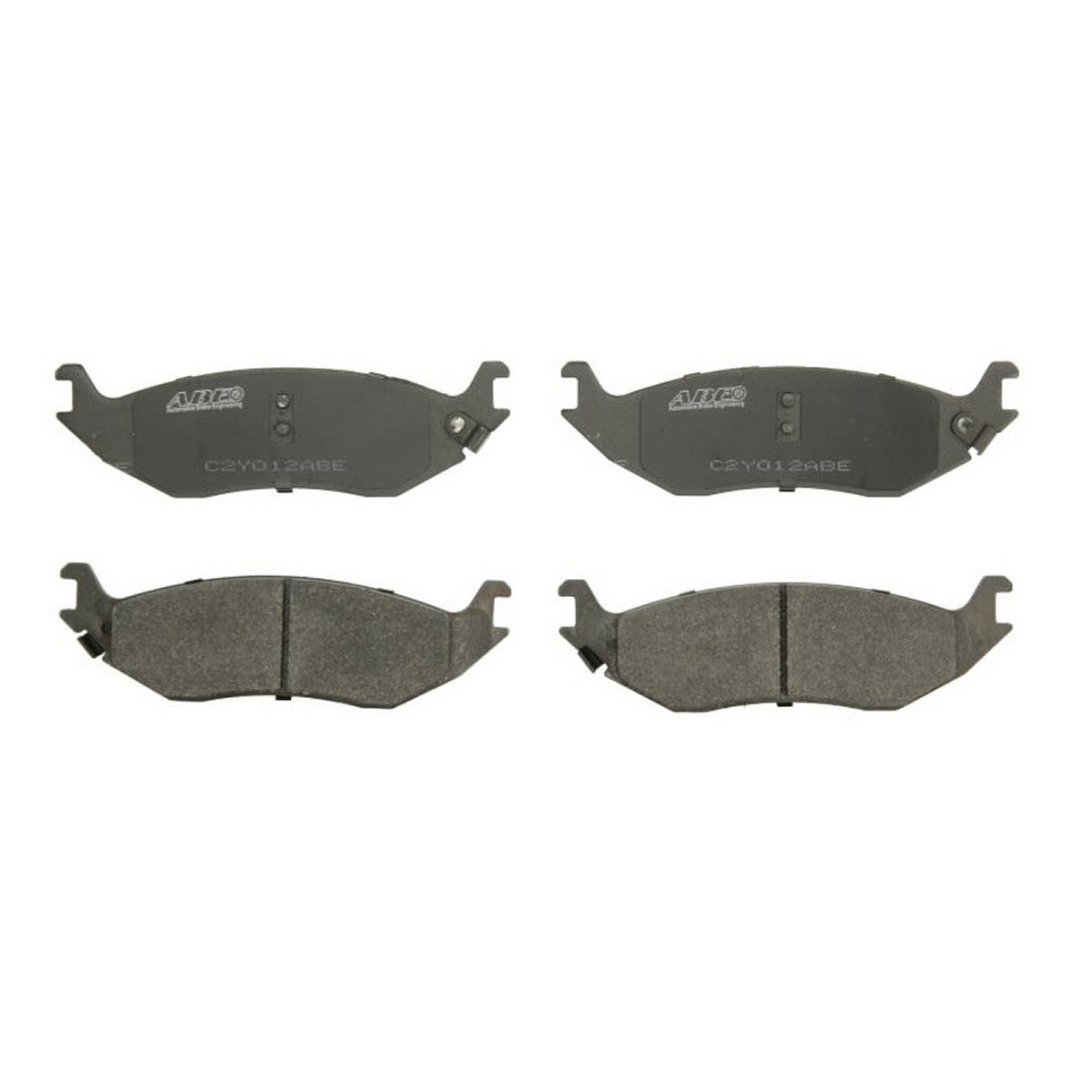 Комплект гальмівних колодок задн , CHRYSLER ASPEN, DODGE DURANGO, RAM, RAM 1500, RAM 1500 3.0D-5.9 06.01-