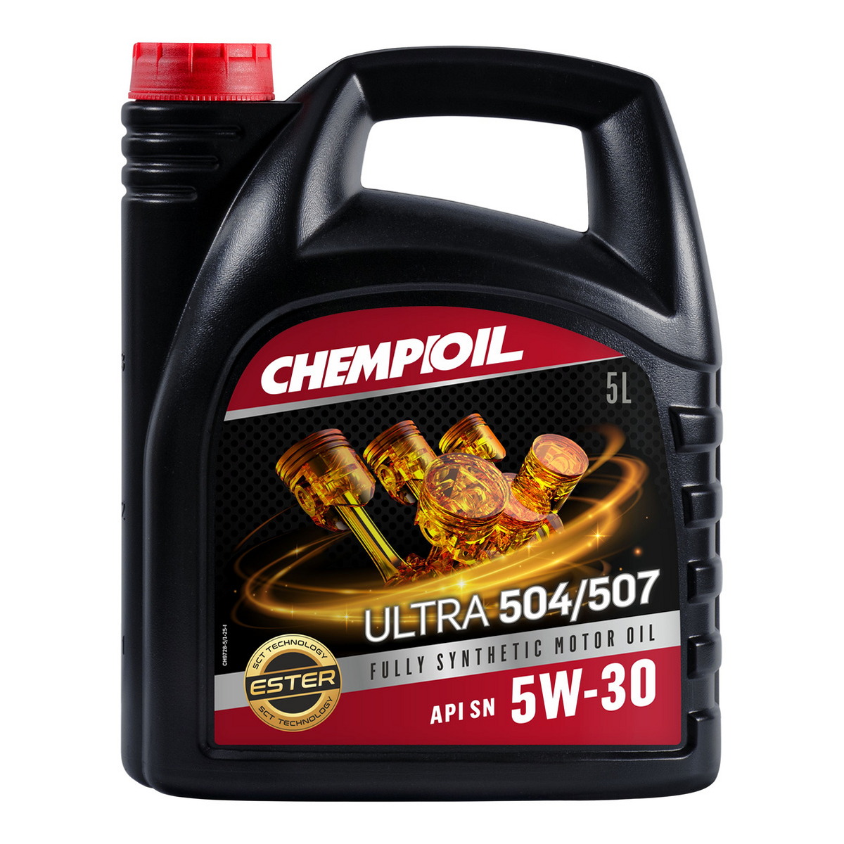 Моторна олива (5L) 5W30 ,API SN, ACEA C3, BMW LL-04, PORSCHE C30, VW 504.00, VW 507.00