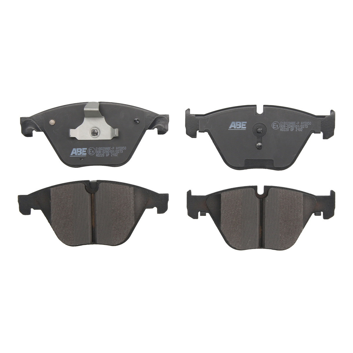 Комплект гальмівних колодок передн , BMW 3 (E90), 3 (E92), 5 (E60), 5 (F10), 5 (F11), 5 GRAN TURISMO (F07), 6 (F12), 6 (F13), 6 GRAN COUPE (F06), 7 (E65, E66, E67), 7 (F01 2.0-4.4 07.03-10.18