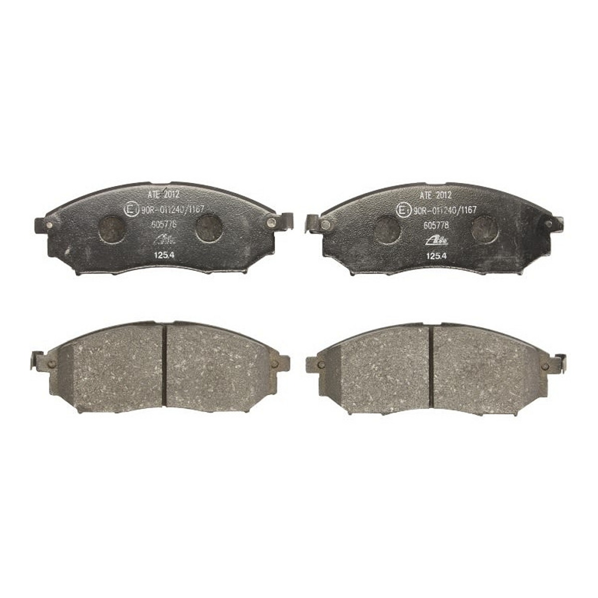 Комплект гальмівних колодок передн , INFINITI EX, FX, G, M, M37, M45, Q45 III, Q60, Q70, QX50 I, QX70, NISSAN CEDRIC X, MAXIMA VI, MURANO I, MURANO II, NAVARA, NAVARA NP300 1.6-5.6 05.98-