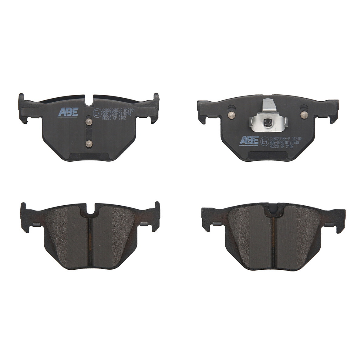 Комплект гальмівних колодок задн , BMW 5 (E60), 7 (E65, E66, E67), X5 (E70), X5 (F15, F85), X6 (E71, E72), X6 (F16, F86) 2.0-4.8 11.01-07.19
