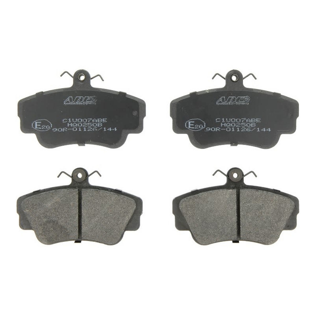 Комплект гальмівних колодок передн , VOLVO 440, 460, 480 1.6-2.0 04.86-12.96