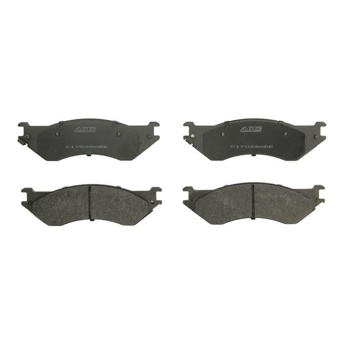 Комплект гальмівних колодок передн , DODGE DURANGO, RAM 1500, RAM 2500 3.7-6.7D 06.01-12.10
