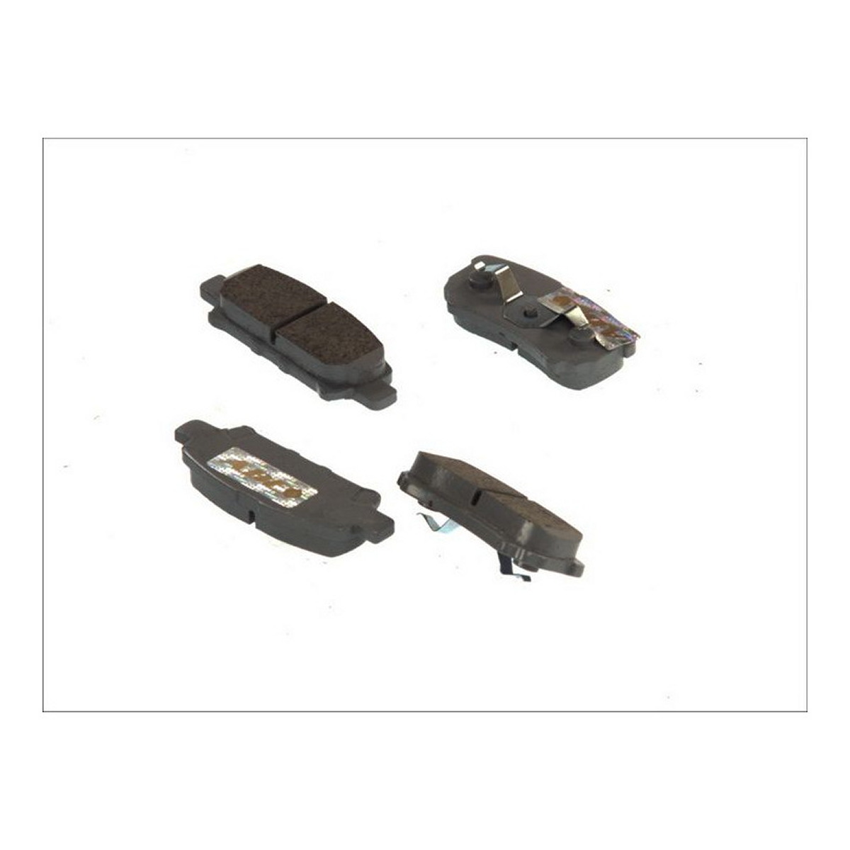 Комплект гальмівних колодок задн , CHRYSLER 200, SEBRING, CITROEN C-CROSSER, C-CROSSER ENTERPRISE, C4 AIRCROSS, DODGE AVENGER, CALIBER, JEEP COMPASS, PATRIOT, MITSUBISHI ECLIPSE 1.3-3.6ALK 05.91-