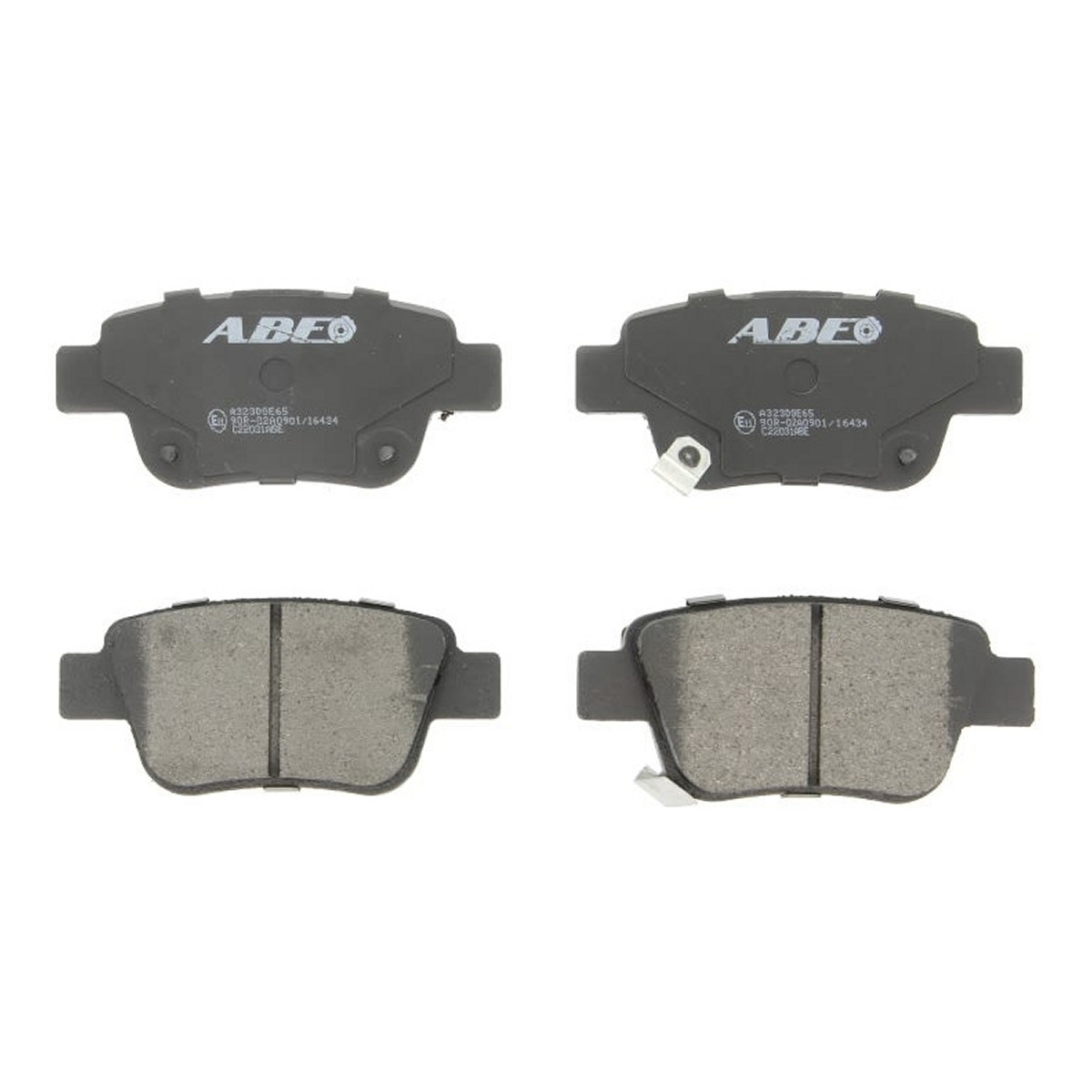 Комплект гальмівних колодок задн , TOYOTA ALPHARD / VELLFIRE, ALPHARD I, AVENSIS, COROLLA VERSO, PREVIA, PREVIA III 1.6-3.5 10.00-