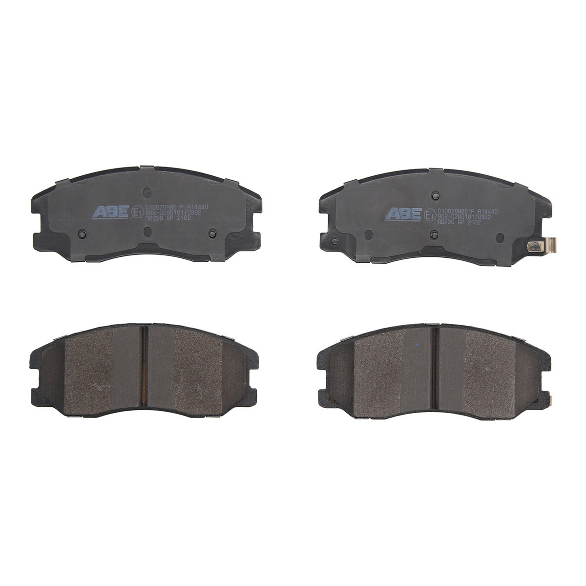 Комплект гальмівних колодок передн , CHEVROLET CAPTIVA, CRUZE, EQUINOX, OPEL ANTARA A, PONTIAC TORRENT, SUZUKI XL7 1.8-3.6 04.03-