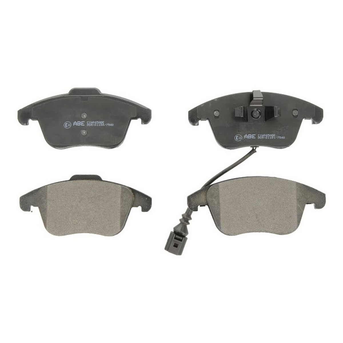 Комплект гальмівних колодок передн , AUDI Q3, SEAT ALHAMBRA, VW PASSAT B6, PASSAT B7, POLO V, SHARAN, TIGUAN 1.4-3.6 09.07-12.22