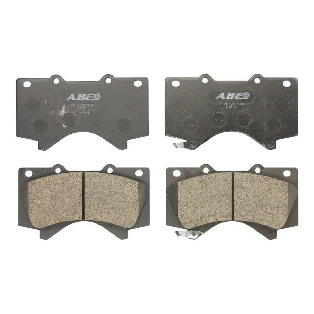 Комплект гальмівних колодок передн , HYUNDAI XG, LEXUS LX, TOYOTA 4 RUNNER V, CROWN, FORTUNER, HILUX VII, HILUX VIII, ISIS, LAND CRUISER 200, LAND CRUISER PRADO, SEQUOIA, TUNDRA 1.8-5.7ALK 01.00-