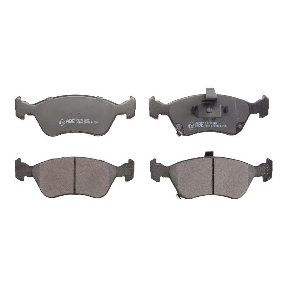 Комплект гальмівних колодок передн , TOYOTA AVENSIS, KAWASAKI KH 0.4-2.0D 1979-02.03