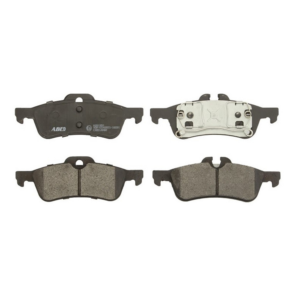 Комплект гальмівних колодок задн , LINCOLN CONTINENTAL, MINI (R50, R53), (R52) 1.4-3.8 09.87-07.08