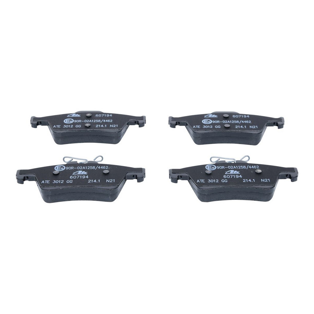 Комплект гальмівних колодок задн , CHEVROLET VECTRA, FORD FOCUS IV, KUGA III, TOURNEO CONNECT, TRANSIT CONNECT, NISSAN PRIMERA, OPEL SIGNUM, VECTRA C, VECTRA C GTS, SAAB 9-3 1.0-3.2 02.98-