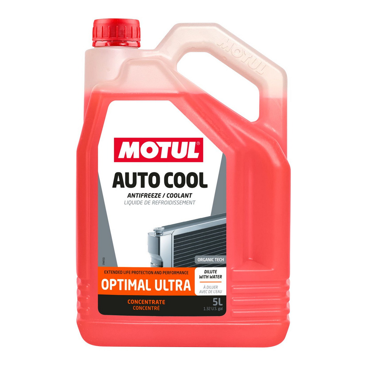 Концентрат антифризу AUTO COOL (тип охолоджувача G12+/G30) (5L, 1:1=-40°C), червоний, стандартний: 2.13.01, 32-9011, 61-0-0257, 74002, A4.05.09.01, ASTM D3306, ASTM D4656, BR 637, BS 6580, BT-PS-606 A фото 2