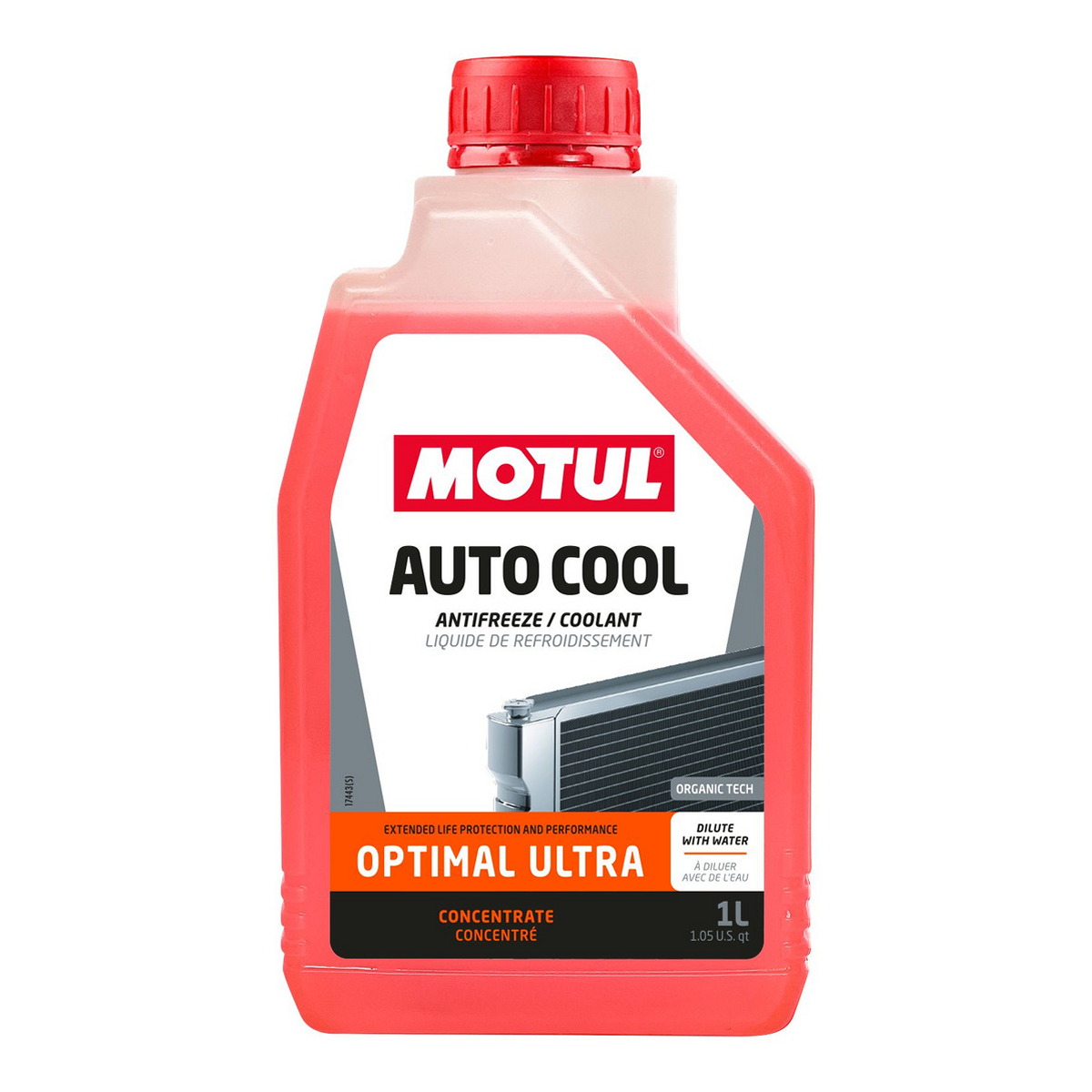 Концентрат антифризу AUTO COOL (тип охолоджувача G12+/G30) (1L, 1:1=-40°C), червоний, стандартний: 2.13.01, 32-9011, 61-0-0257, 74002, A4.05.09.01, ASTM D3306, ASTM D4656, BR 637, BS 6580, BT-PS-606 A фото 2
