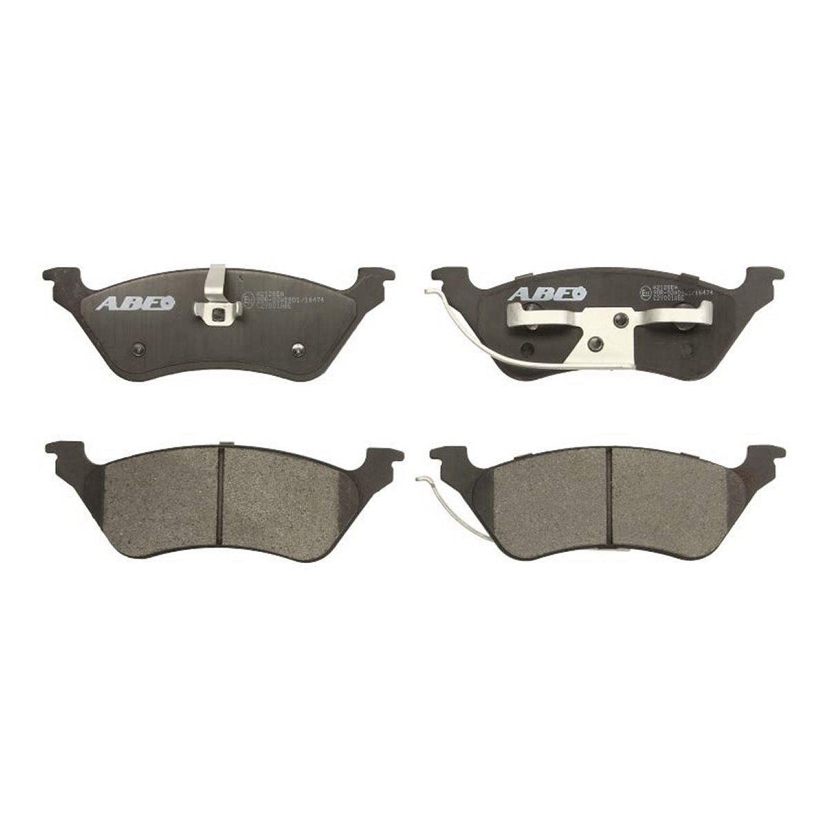 Комплект гальмівних колодок задн , CHRYSLER RAM VAN, VOYAGER III, VOYAGER IV, DODGE CARAVAN, GRAND, JEEP CHEROKEE 2.4-3.8 01.95-07.09