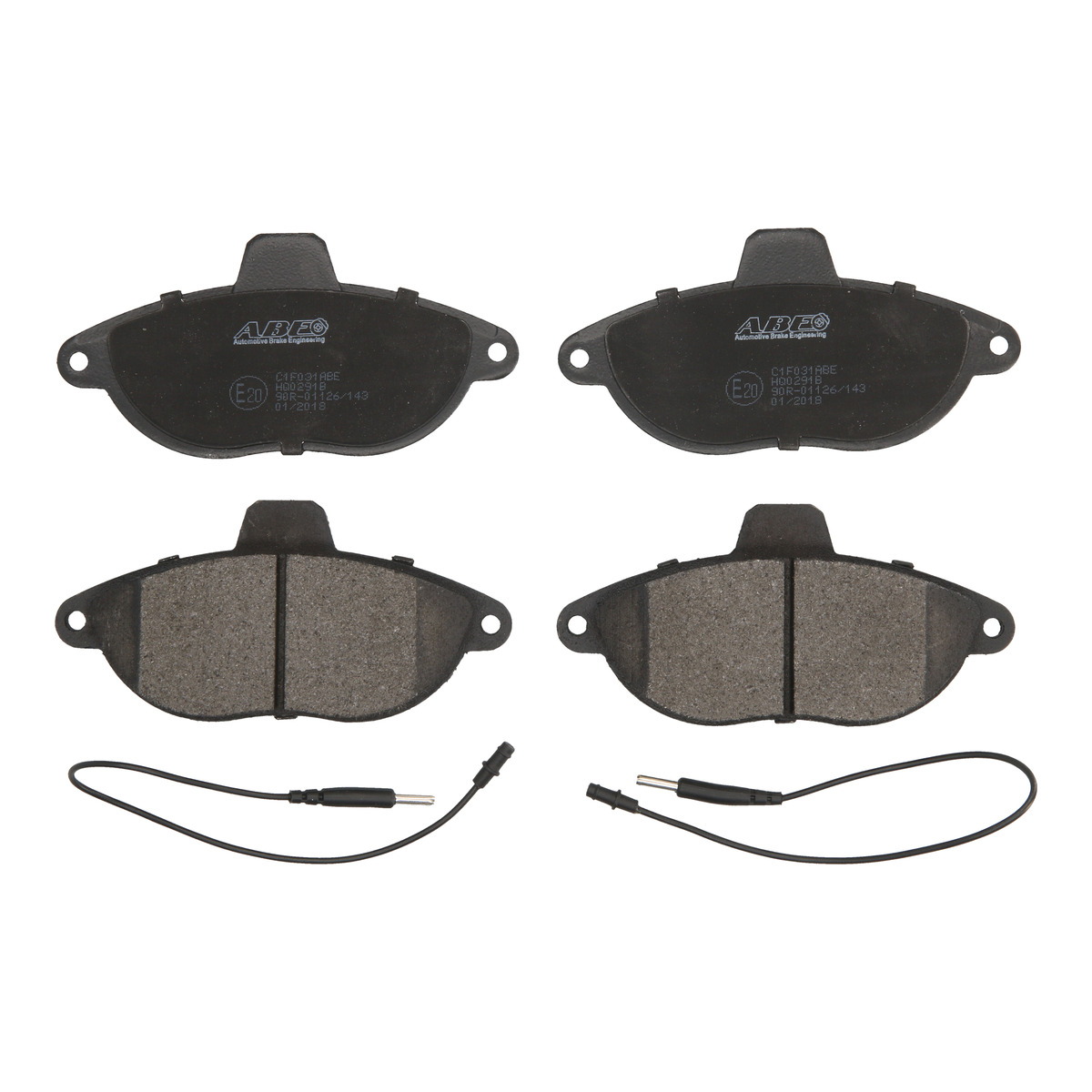 Комплект гальмівних колодок передн , CITROEN EVASION, JUMPY I, FIAT SCUDO, ULYSSE, PEUGEOT 806, EXPERT 1.6-2.0D 07.95-12.06